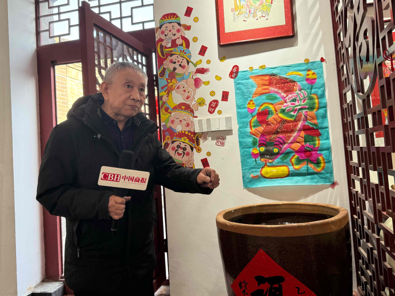 新春走基层|一纸年画万般春(图4) 新春走基层|一纸年画万般春(图4)
