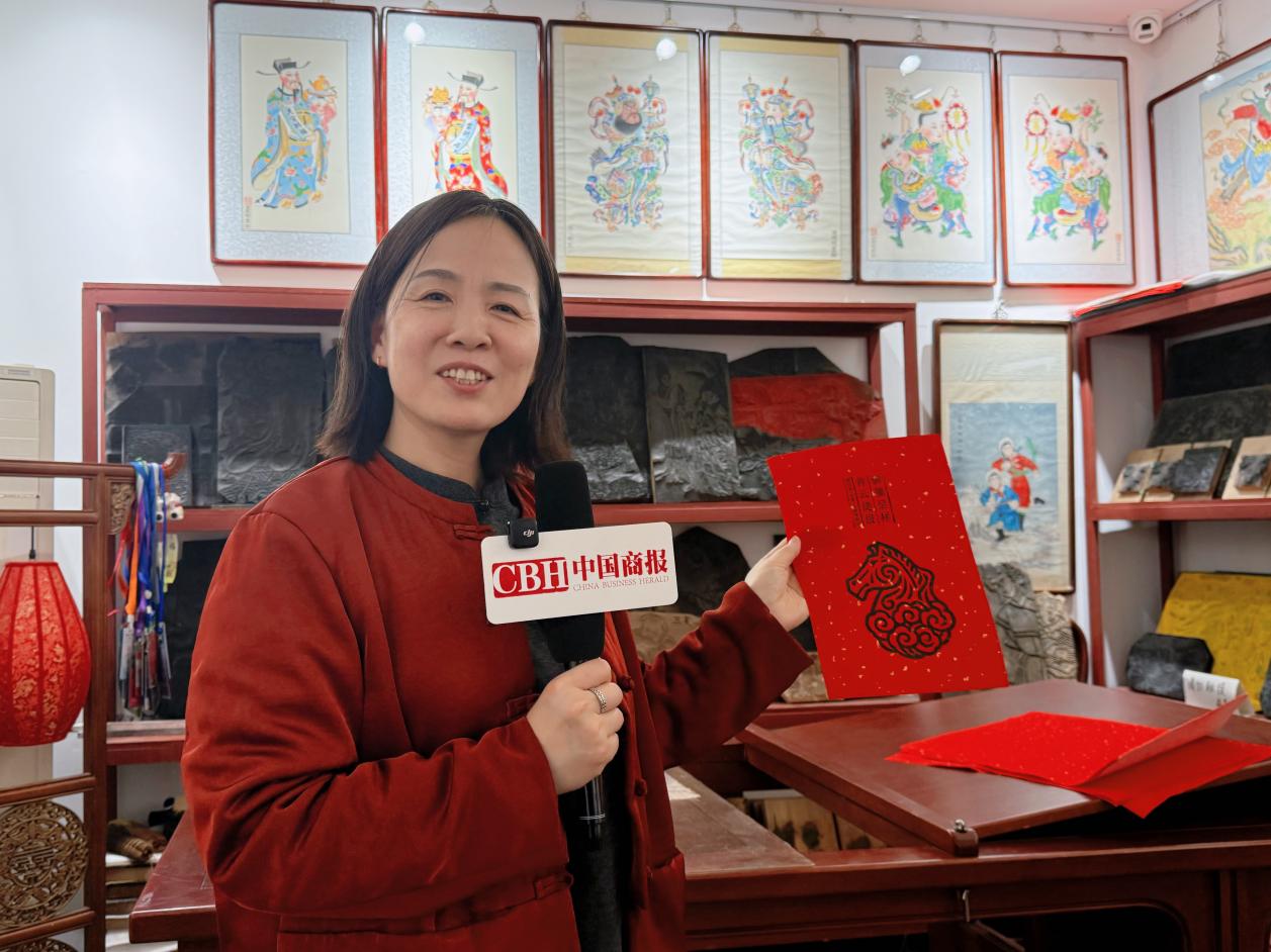 新春走基层|一纸年画万般春(图5) 新春走基层|一纸年画万般春(图5)
